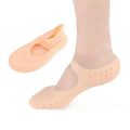 1 Pair Gel Sock with Hole Silicone Foot Care Tool Feet Protector for