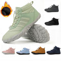 Womens Mens Waterproof Winter Barefoot Shoes Snow Boots Cotton Warm