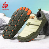 Winter Men Warm Cotton Shoes Waterproof Warm Non-slip Outdoor Casual