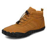 Womens Mens Waterproof Winter Barefoot Shoes Snow Boots Cotton Warm