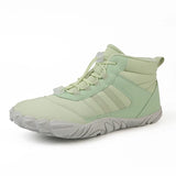 Womens Mens Waterproof Winter Barefoot Shoes Snow Boots Cotton Warm